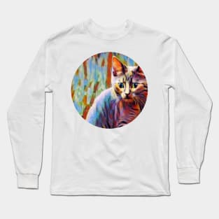 Family-Friendly floppy cat Long Sleeve T-Shirt